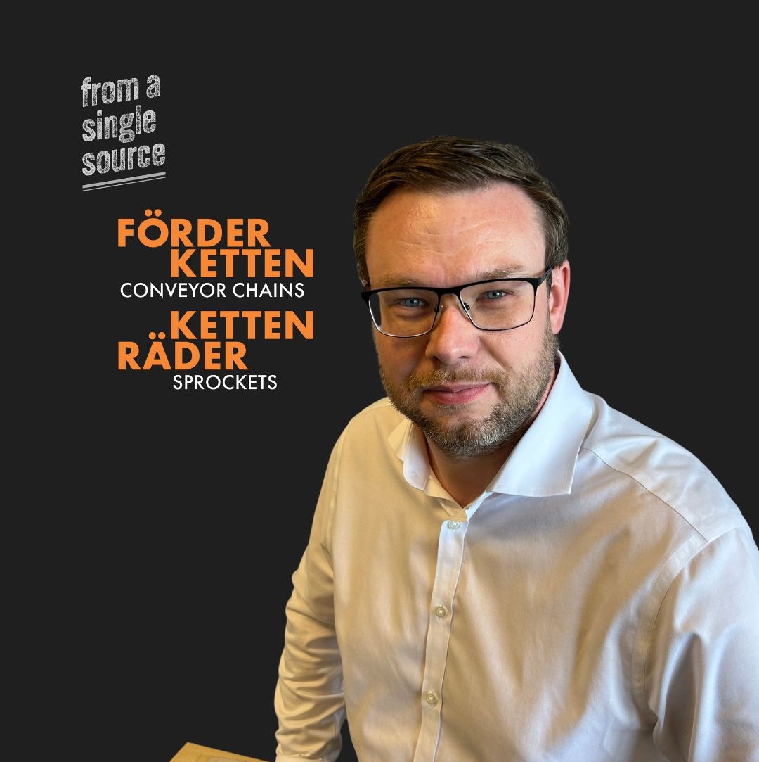 Kettenrad mit Förderkette