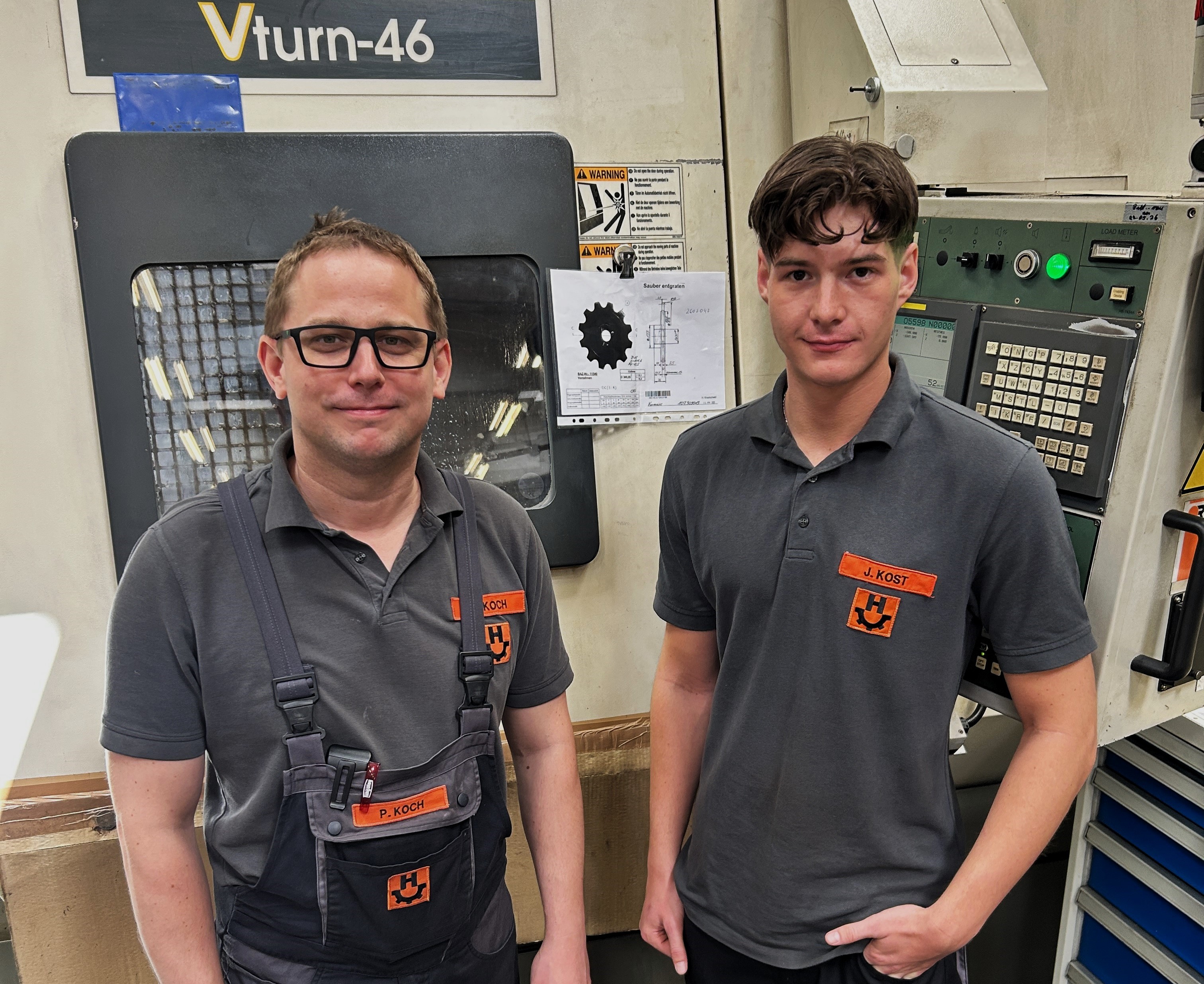 Ausbildung Zerspanungstechnik – Kette und Zahnrad
