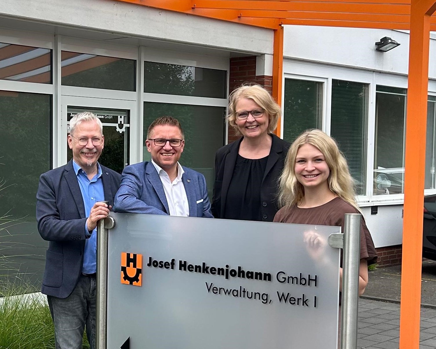 Besuch Bürgermeister und Wirtschaftsförderung in Verl
