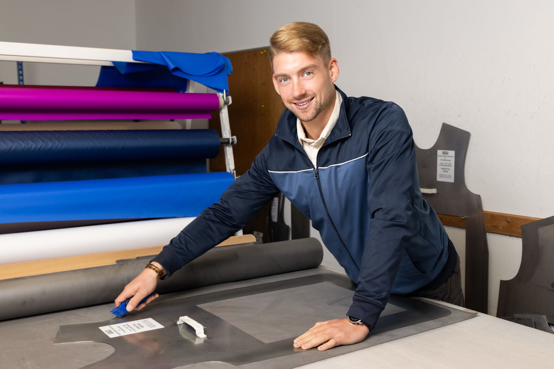 Produktion der Röntgenschutzkleidung in Heidelberg