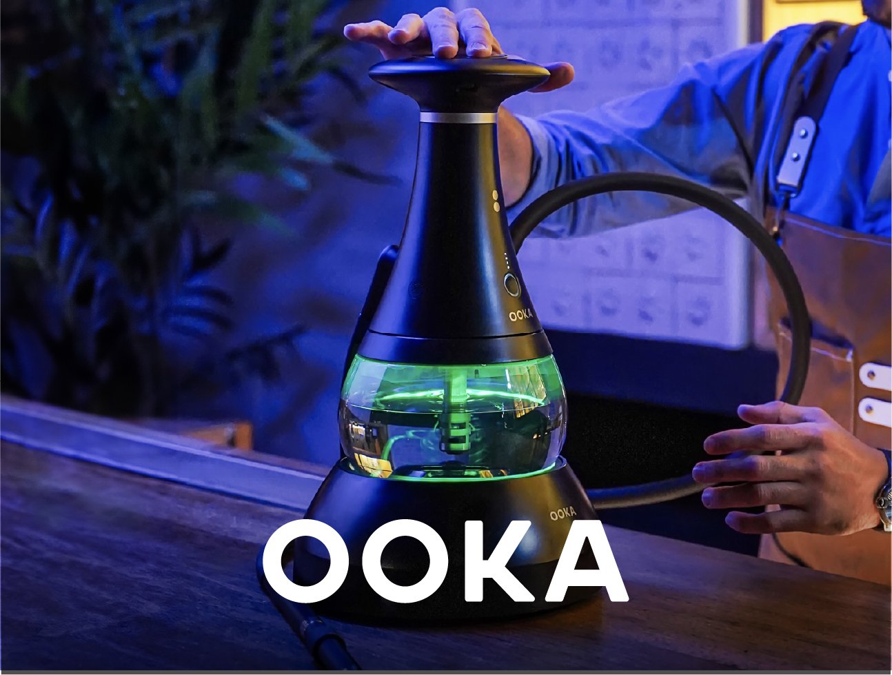 OOKA – kohlefreies, pod-basiertes Shisha-Device