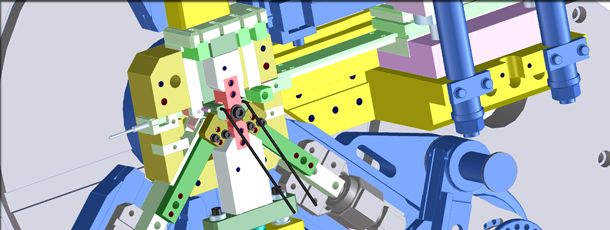 CAD-Konstruktion eines Werkzeugs
