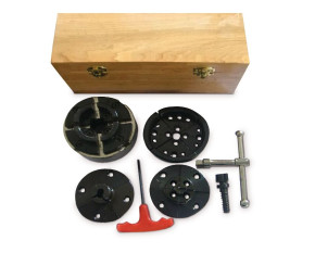 Holzstar 4-Backenfutter für Drechselbank M33x3,5