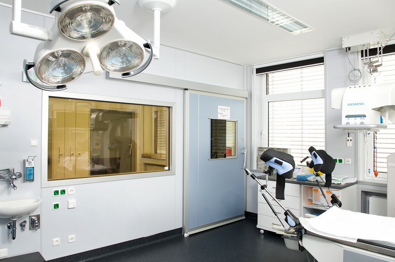 Türsystem im Klinikbereich