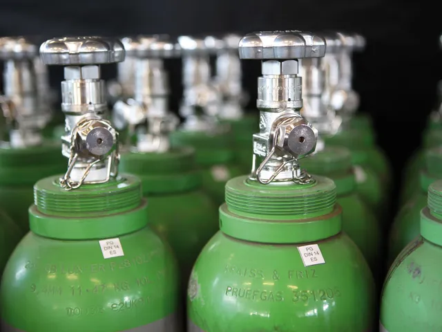 Gasflaschen aus eigener Abfüllung