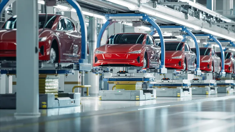 Steuerungstechnik für Fertigungsstraßen