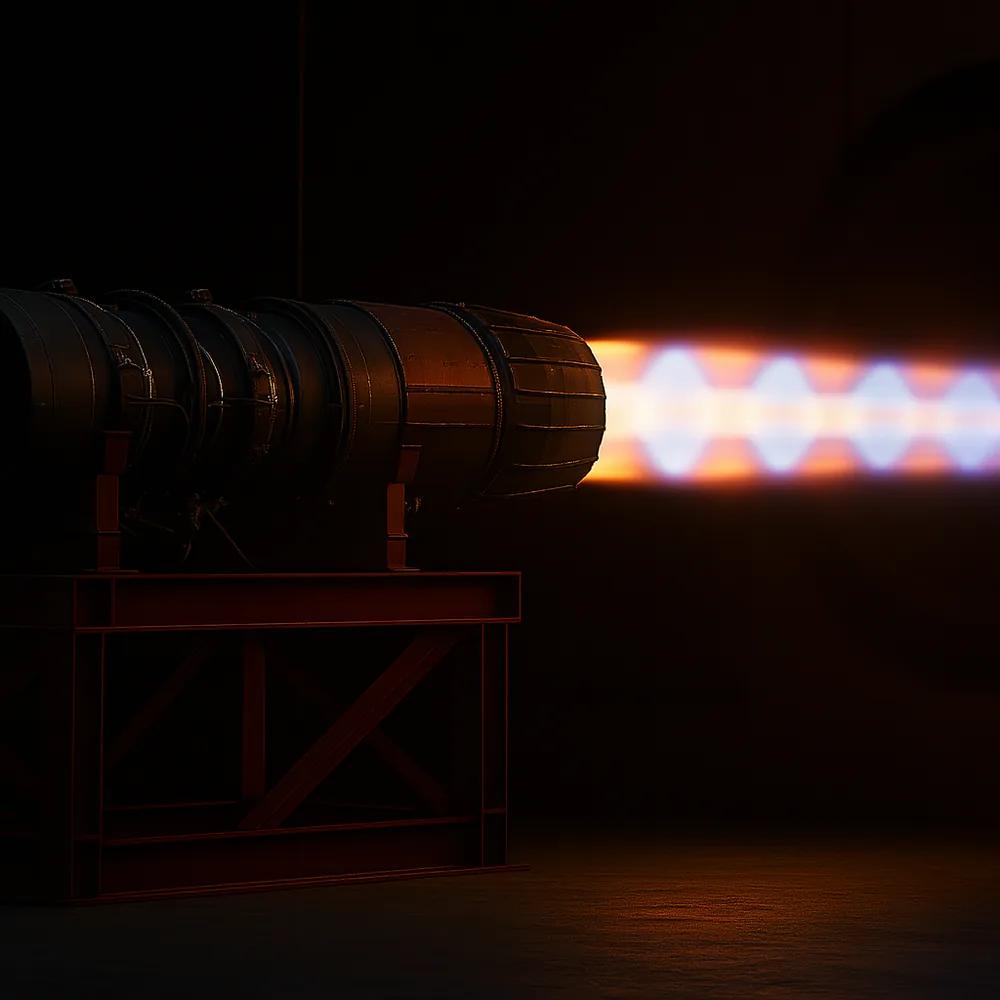 Helios α Triebwerk