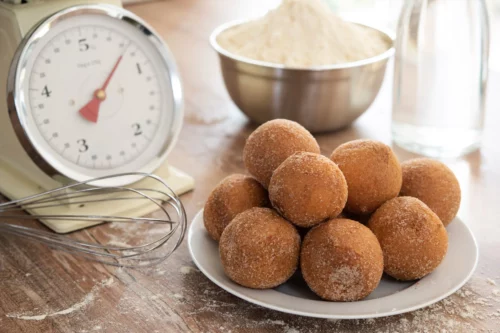 Backmischung für Quarkbällchen