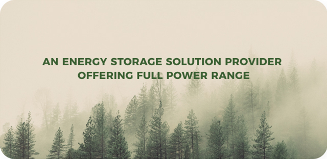 Systemlösungen für Energiespeicher