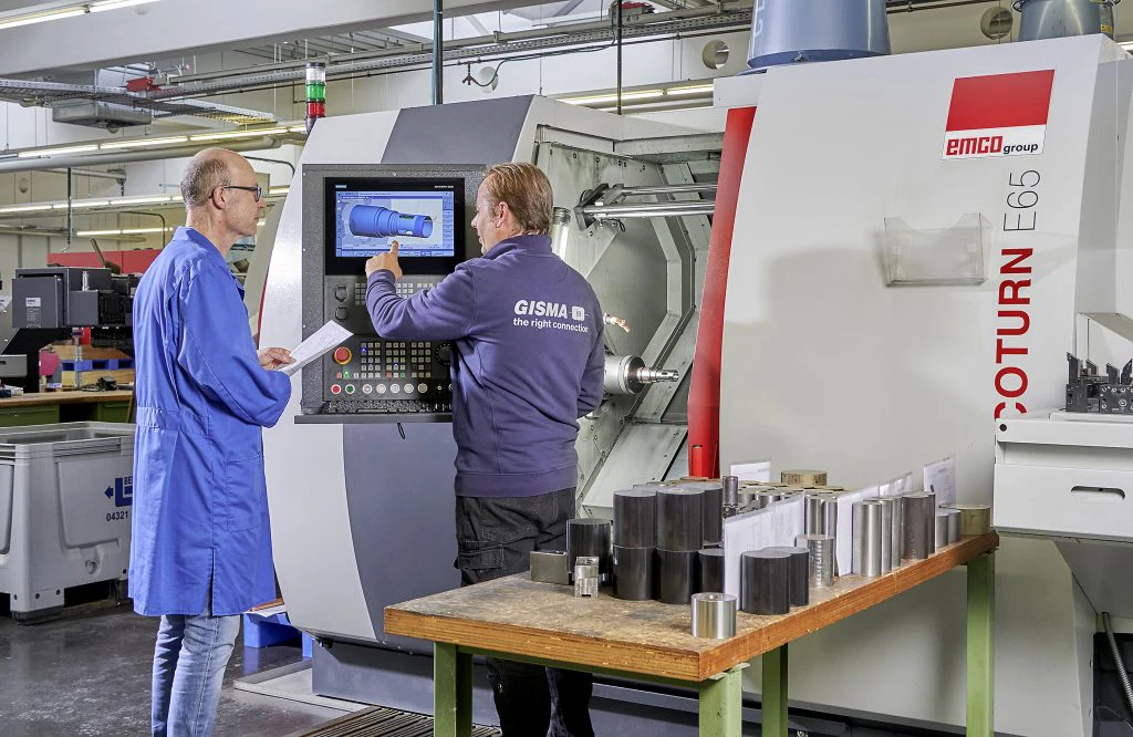 CNC-Fräsmaschine in der Fertigung