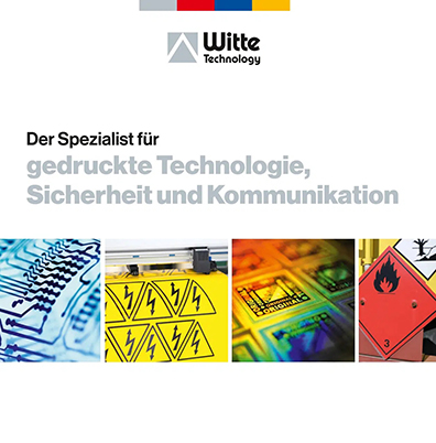 Produktbroschüre Witte Technology