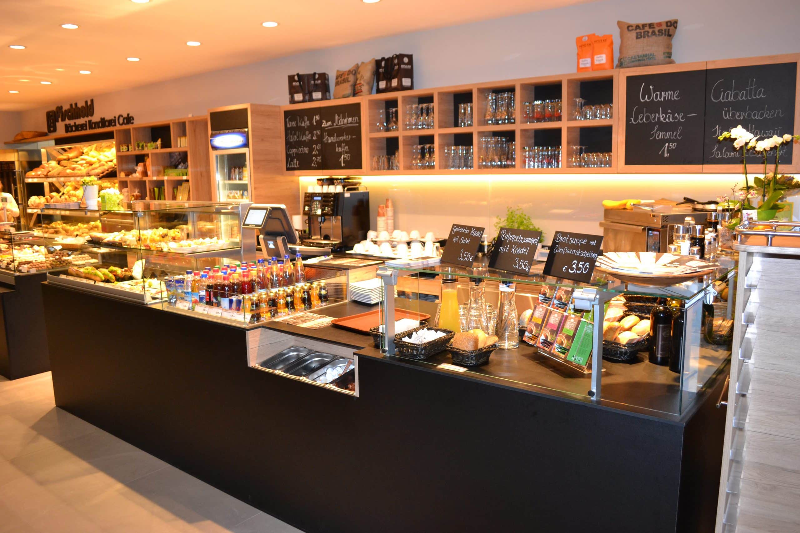 Café der Bäckerei Fischhold