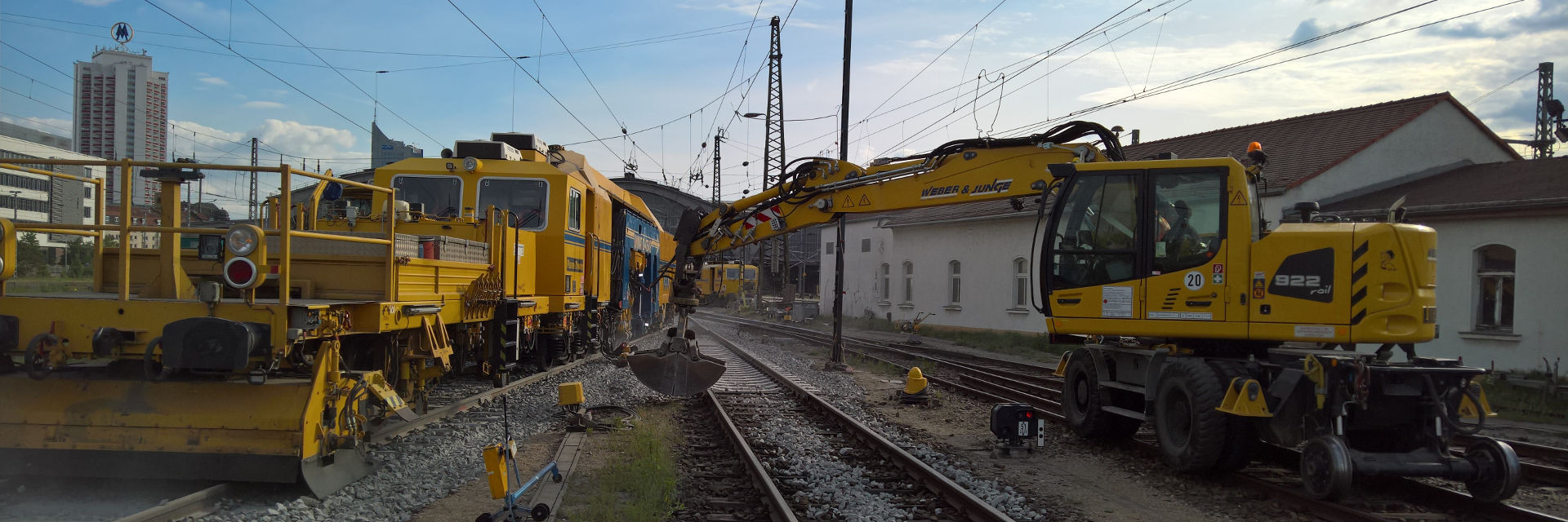 Track construction site 2016