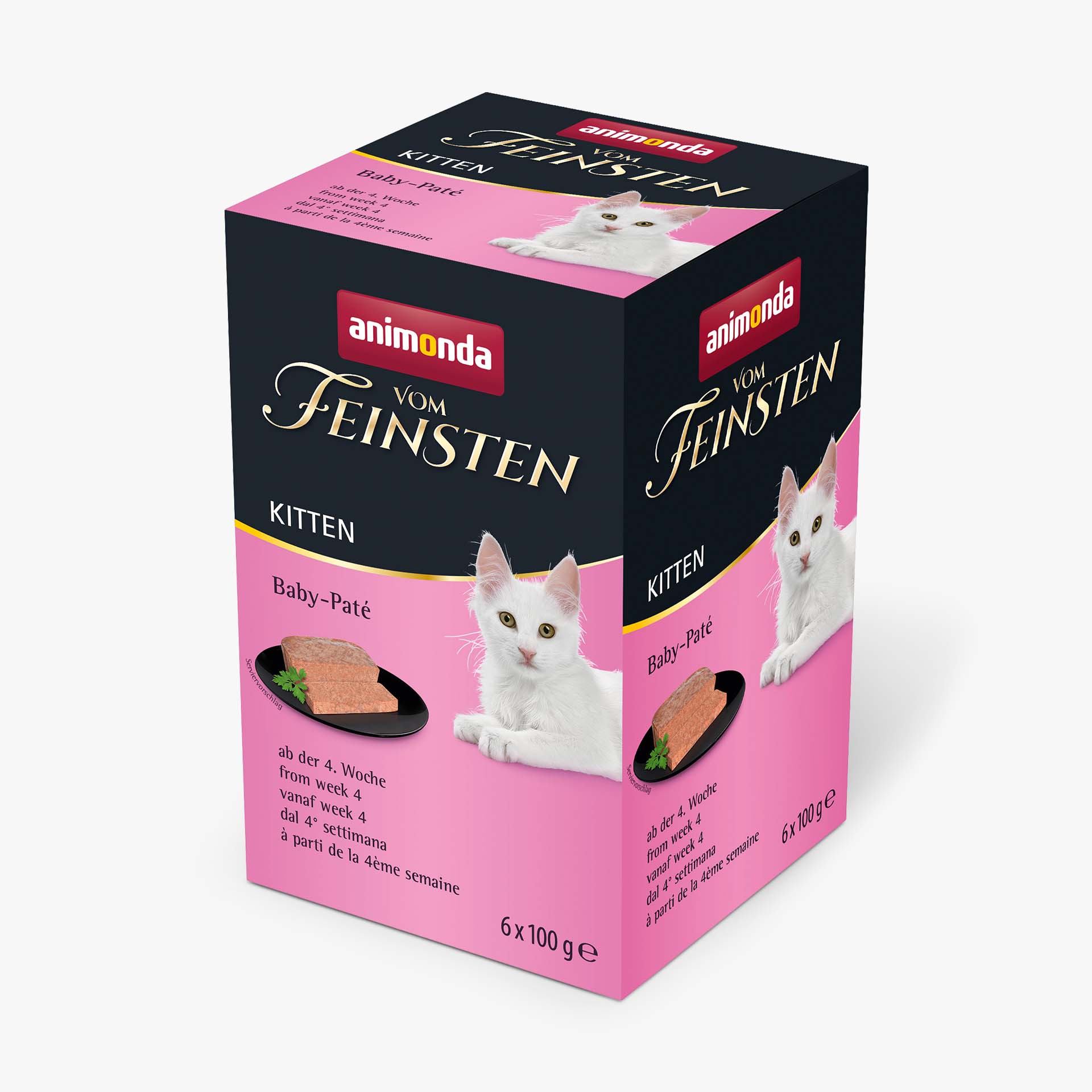 Vom Feinsten Kitten Baby-Paté, Katzen-Nassfutter