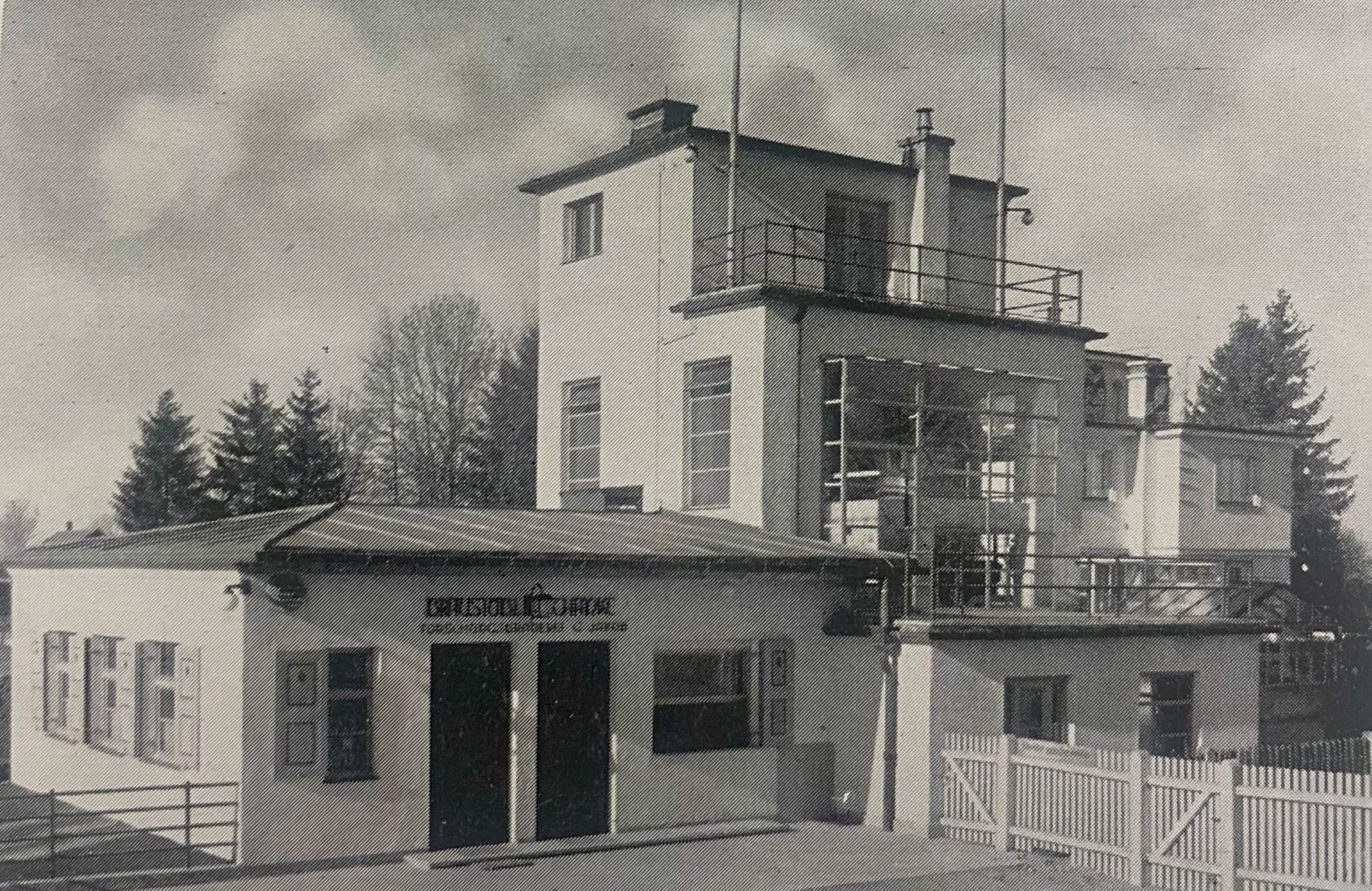 Historisches Foto der Forschungsbrauerei (1939)