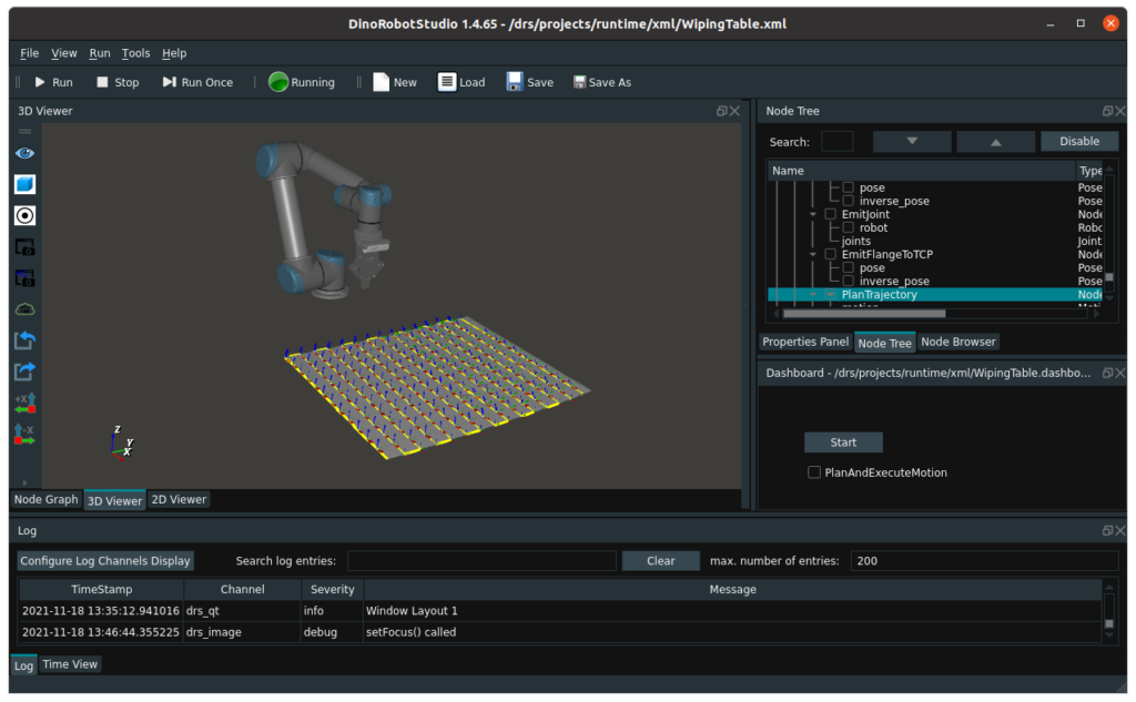 Dino Robot Studio – 3D-Ansicht