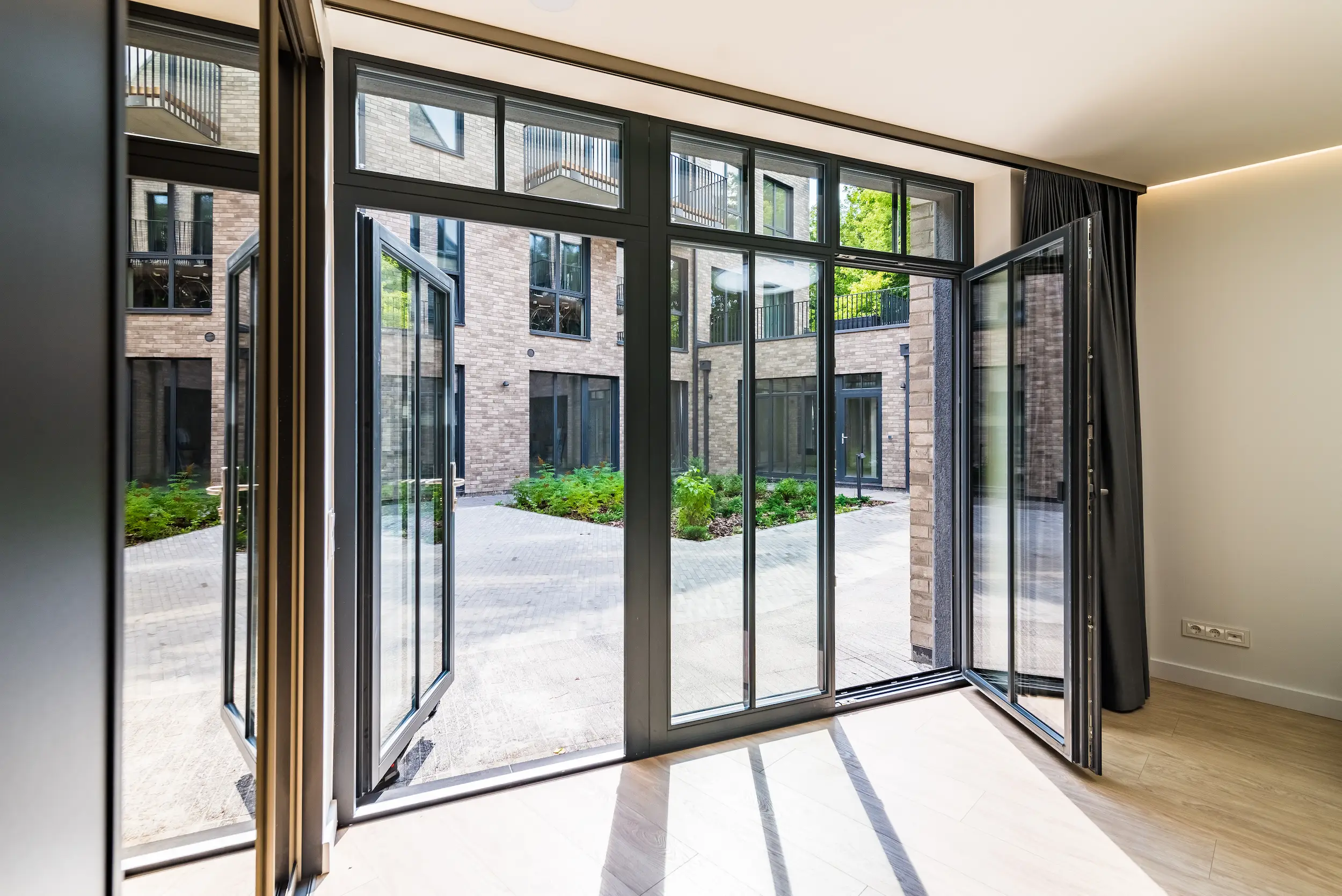 Aluminium-Fenster für Wohnhäuser