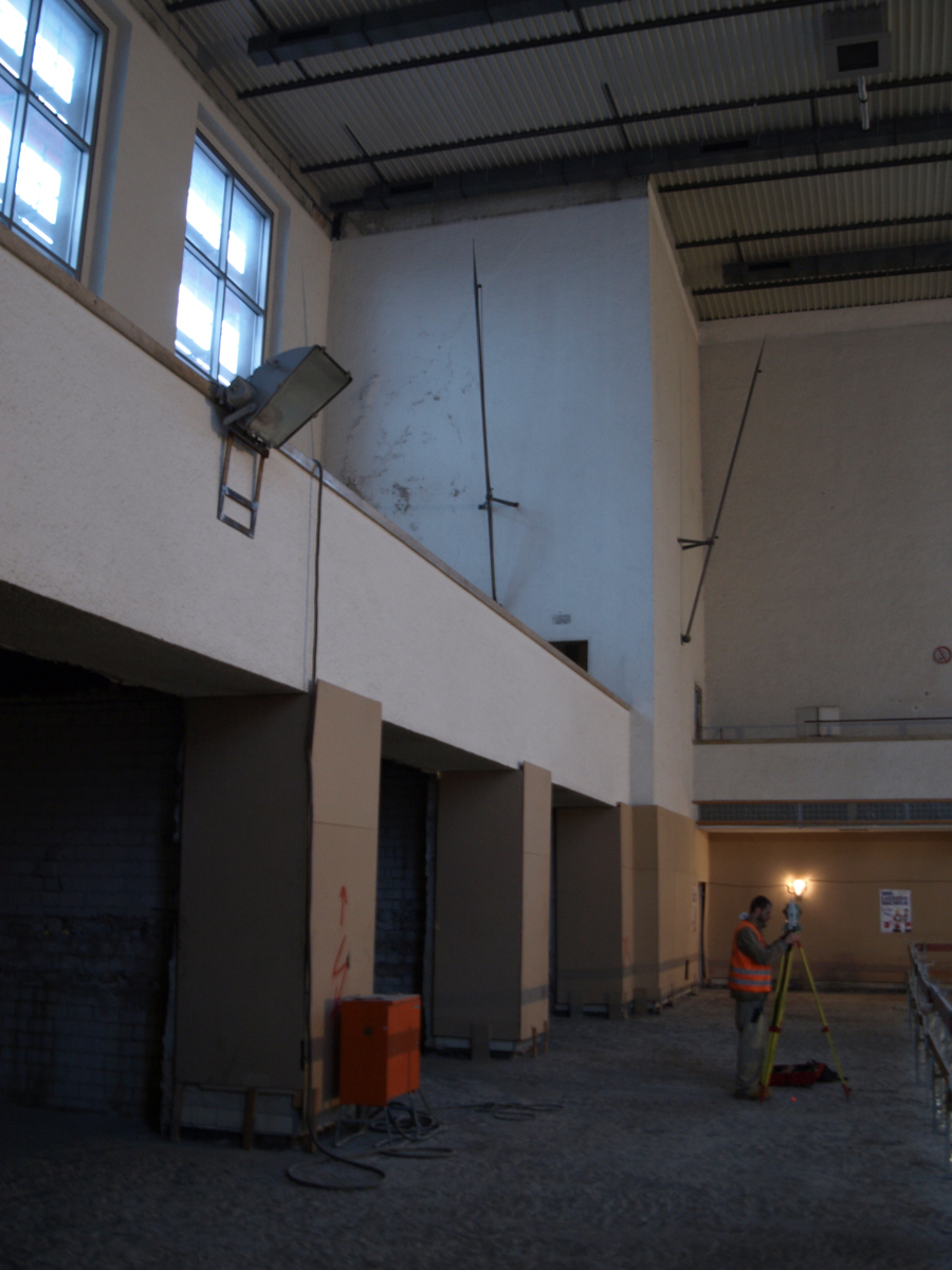 Schwimmhalle Finckensteinallee – Detailaufnahme