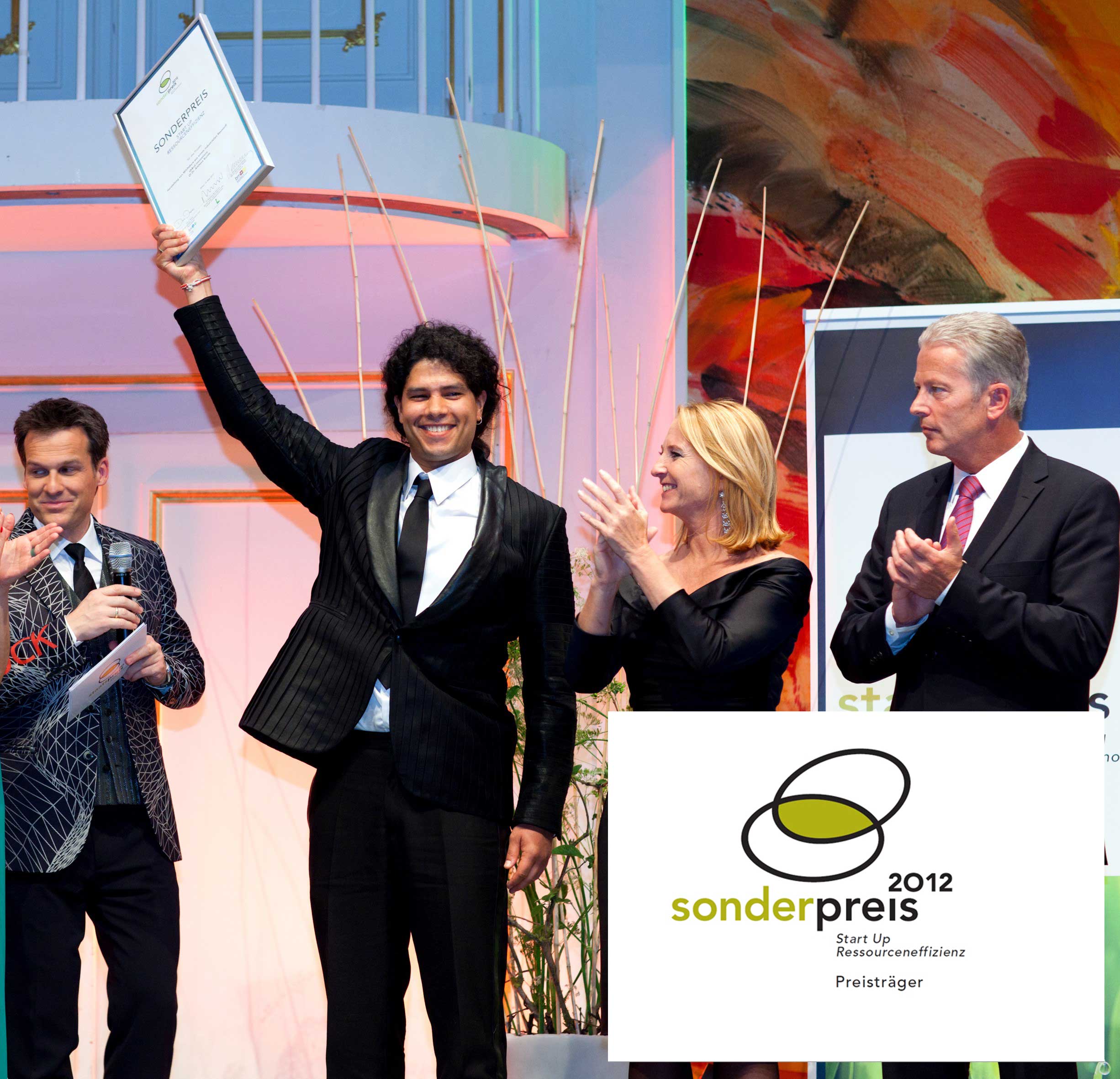 Staatspreisgala – Sonderpreis Ressourceneffizienz 2012