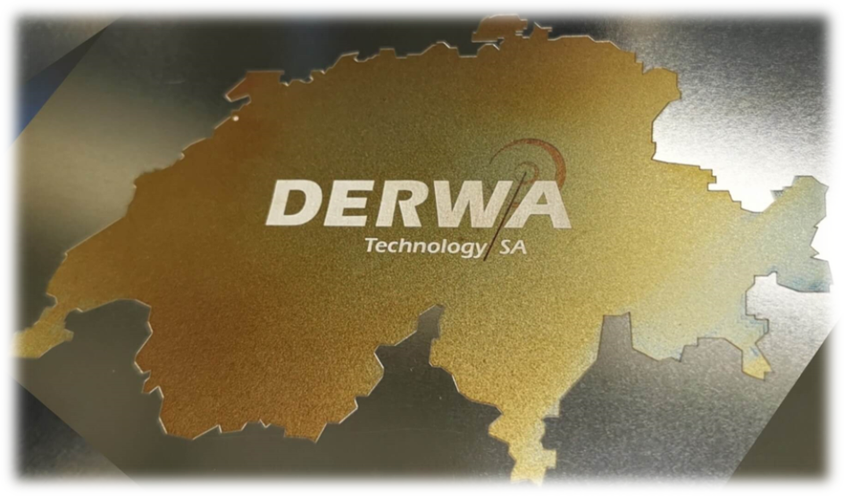 Lasergravur, Detailaufnahme