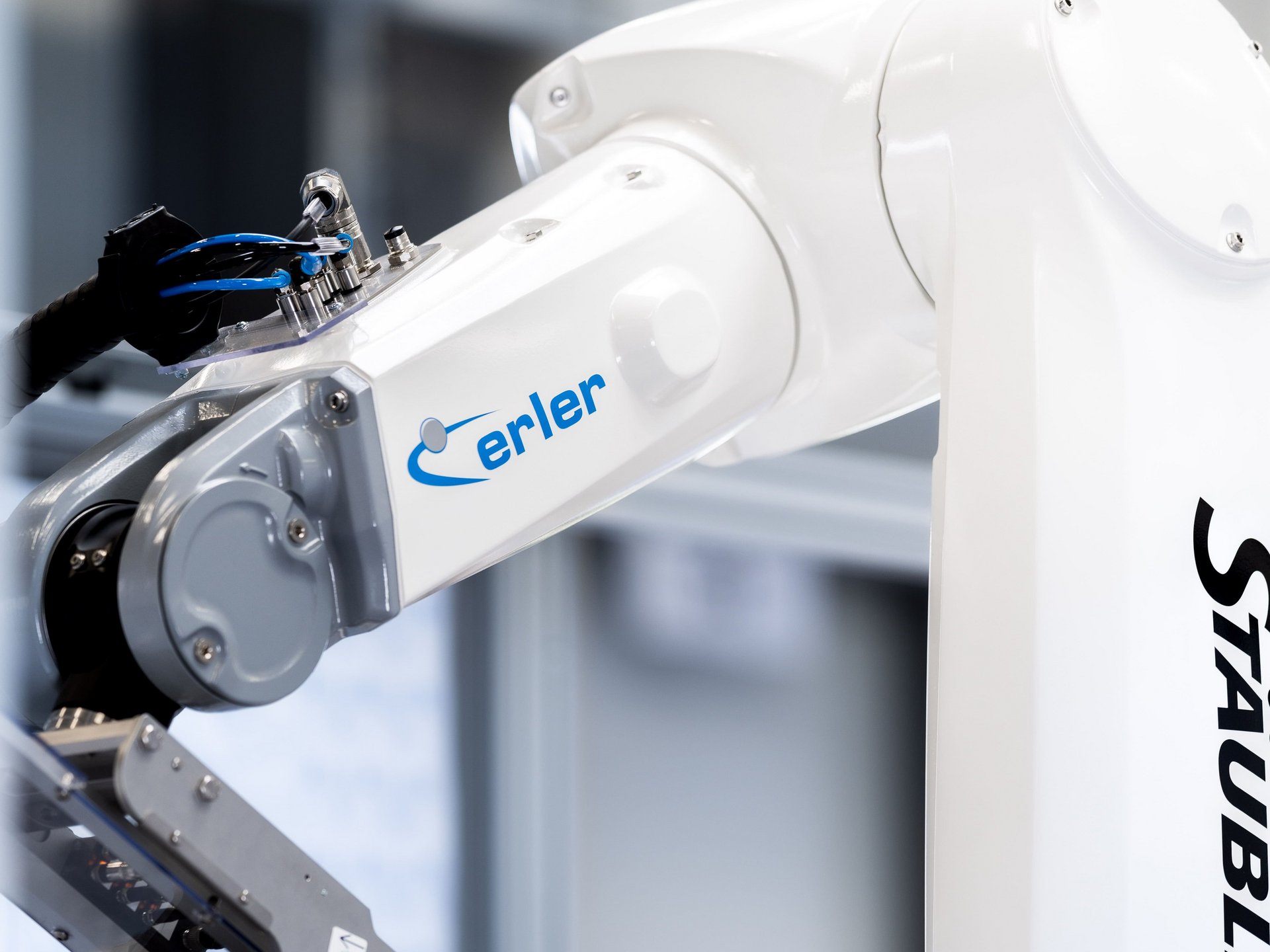 Cobot-Palettierer (bis 30 kg, 80×60 cm, 2 m Stapelhöhe)