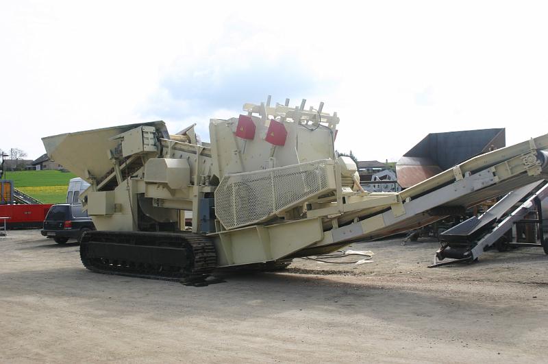 Mobiler Prallbrecher Hazemag