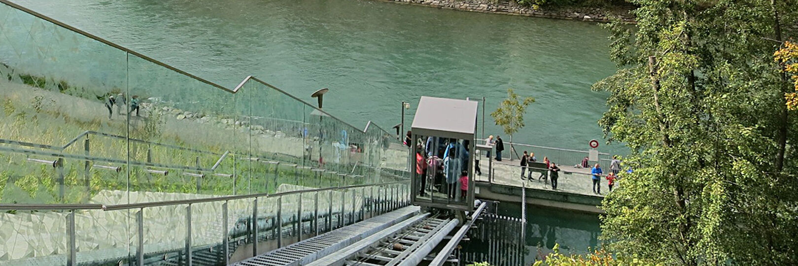Schrägaufzug