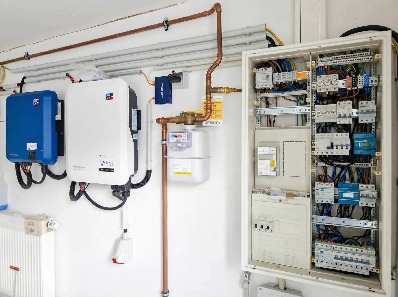 Elektroinstallation beim Kunden