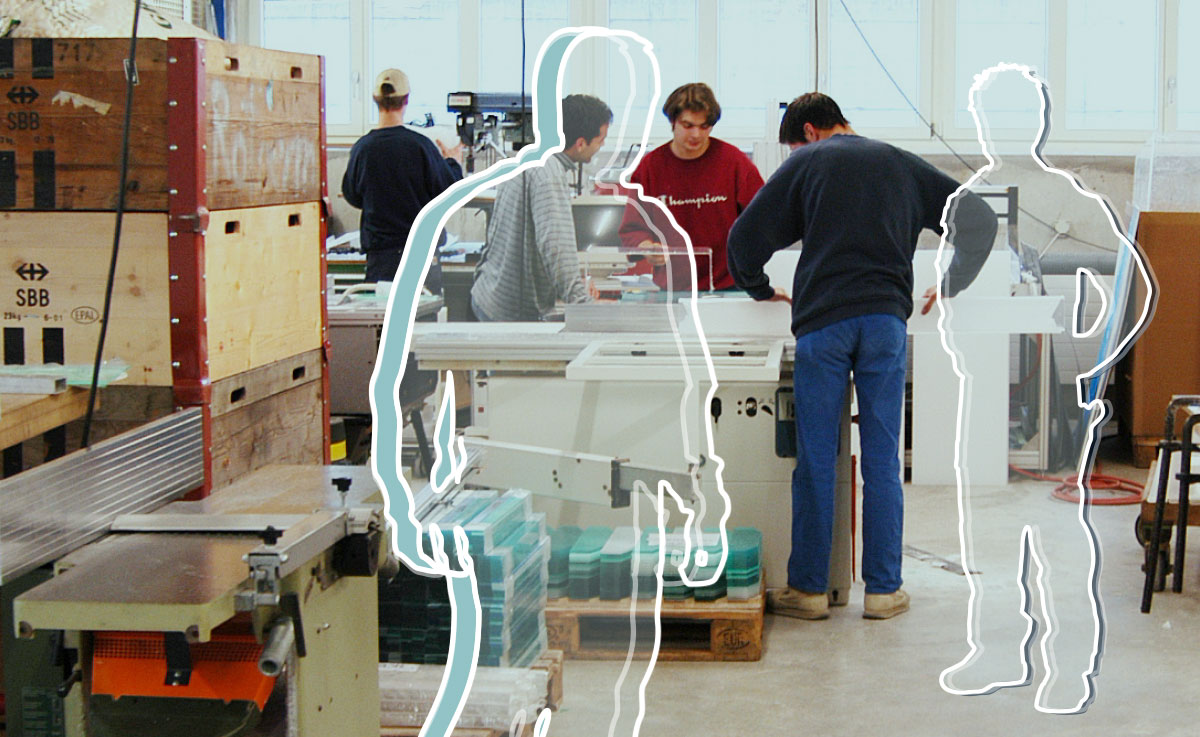 Produktpräsentation aus Plexiglas