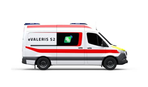 Elektro-Krankentransportwagen