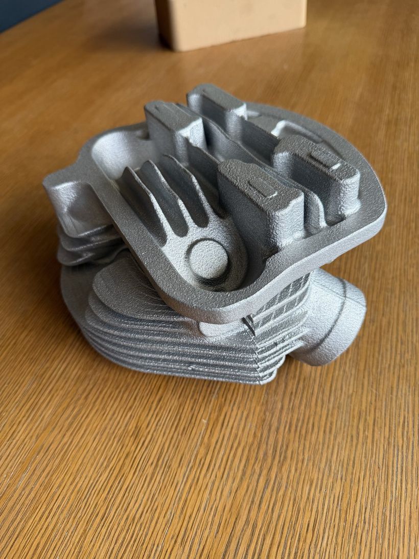 Zylinderkopf aus Aluminium, Rohgussteil