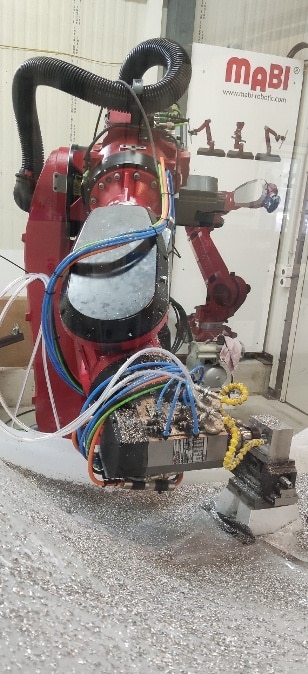 Fräsroboter mit MinimalSchmierSystem