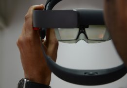 Virtual Reality im Studio (HTC Vive)