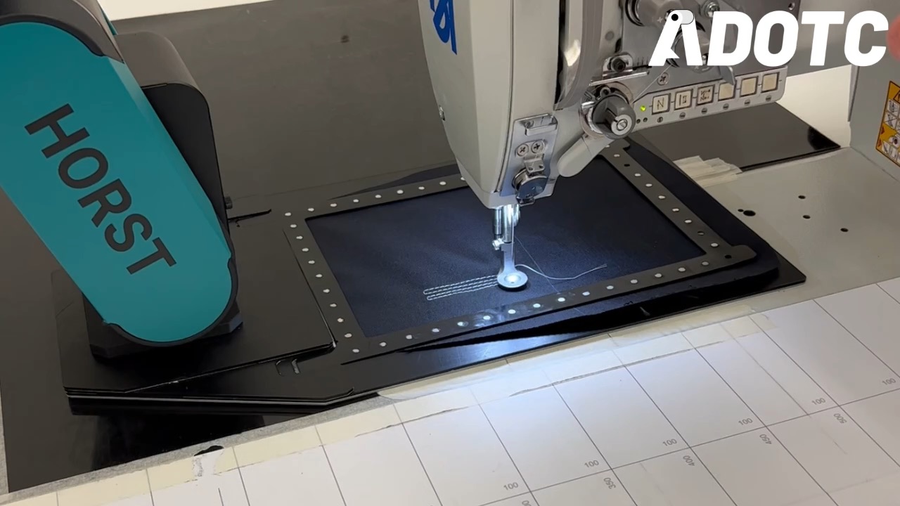 Robotergestützter Nähprozess