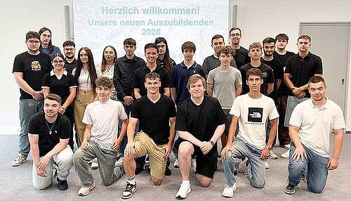 Neue Auszubildende am Standort Kaiserslautern