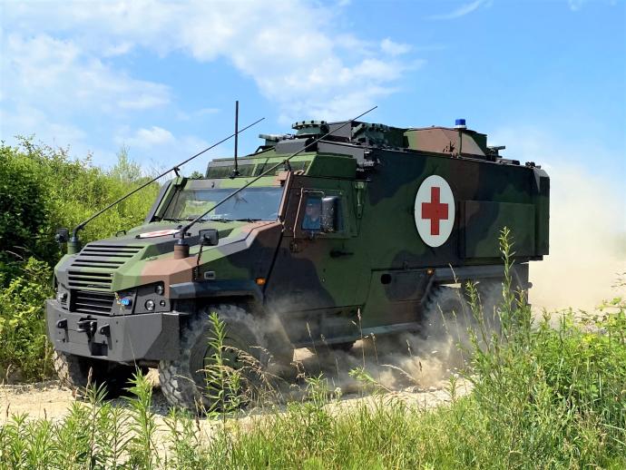 GDELS EAGLE V 6x6 Sanitätsfahrzeug mit Allison 2500 SP