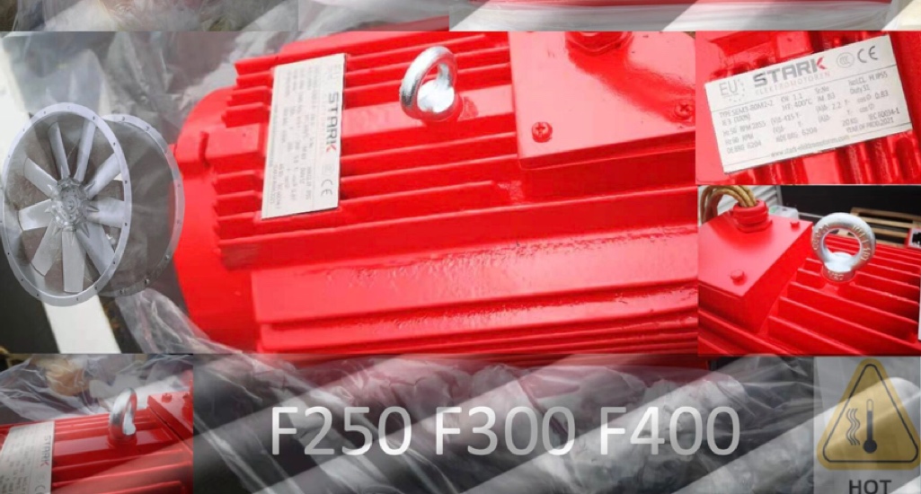 Hochtemperatur-Motoren SEM IE3 (F250–F400)
