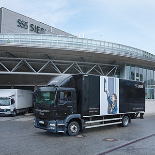 Logistikzentrum mit Siedle Access