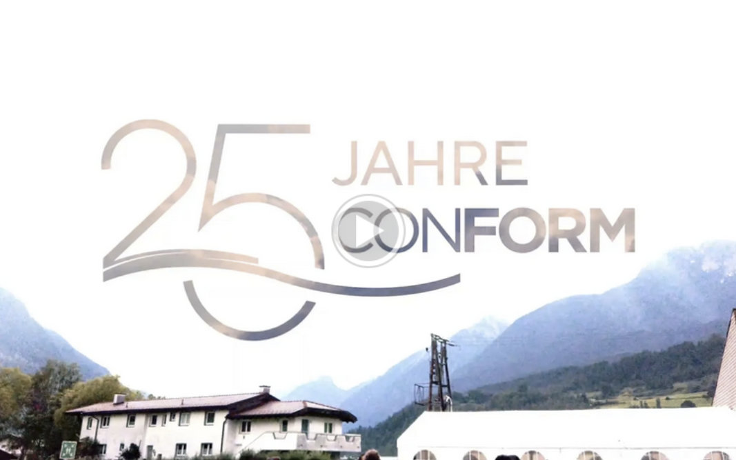 25 Jahre Conform – Video zum Jubiläums-Event