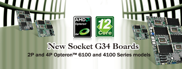 AMD G34 Serverboard-Plattform