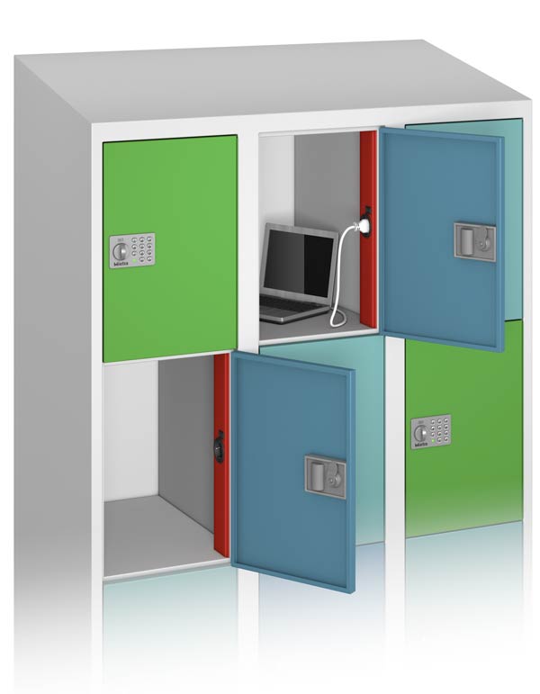 Handybox mit Plexiglas-Tür
