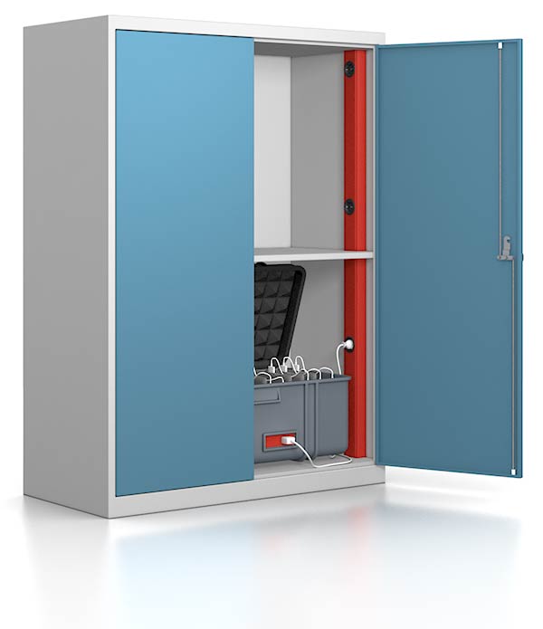 Detail Schließfachschrank
