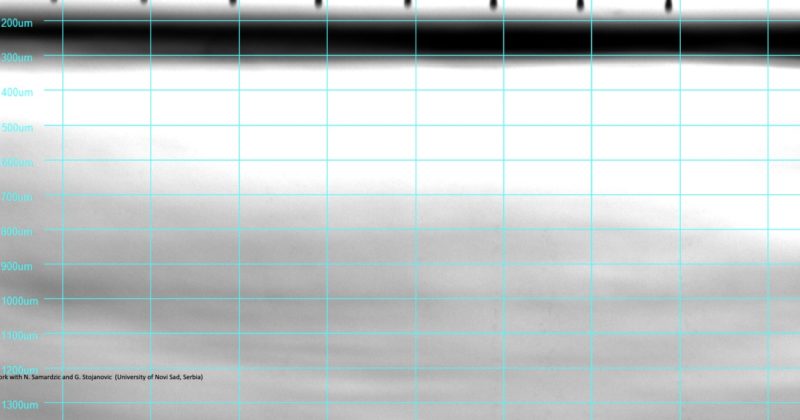 Inkjet-Black SU-8 Struktur
