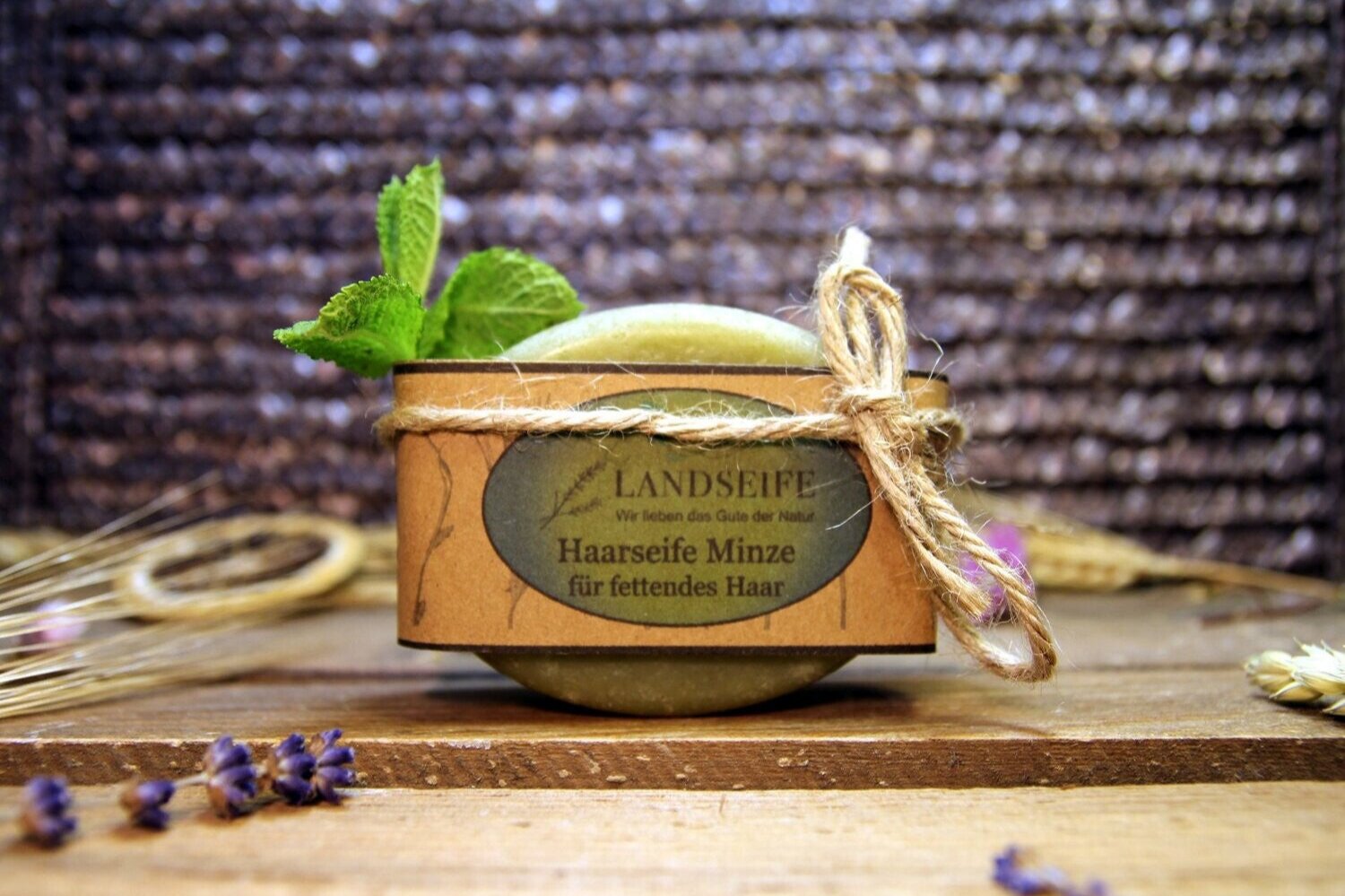 Bio Haarseife Minze