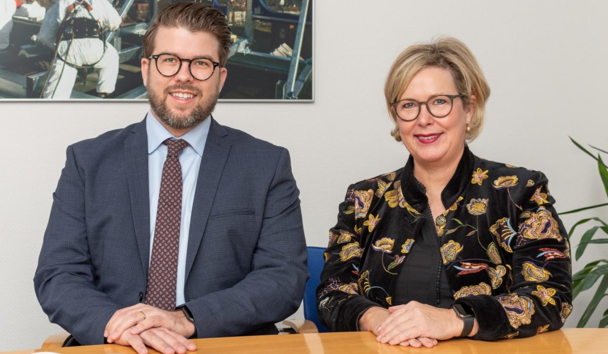 Geschäftsführung Jan-Christian Hashagen und Janina Marahrens-Hashagen