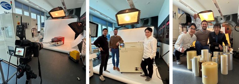 Behind the scenes – Fotoshooting mit den semi-automatischen Maschinen