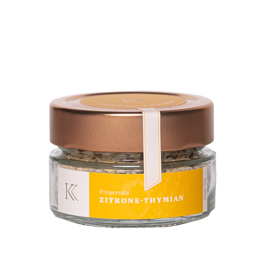 Fingersalz Zitrone–Thymian
