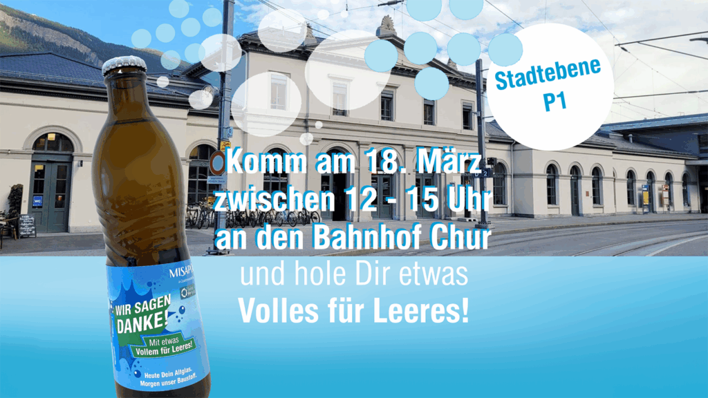 Recycling Day 2026 at Chur railway station