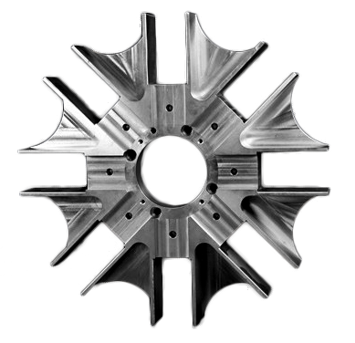 Eloxierte Aluminiumbauteile