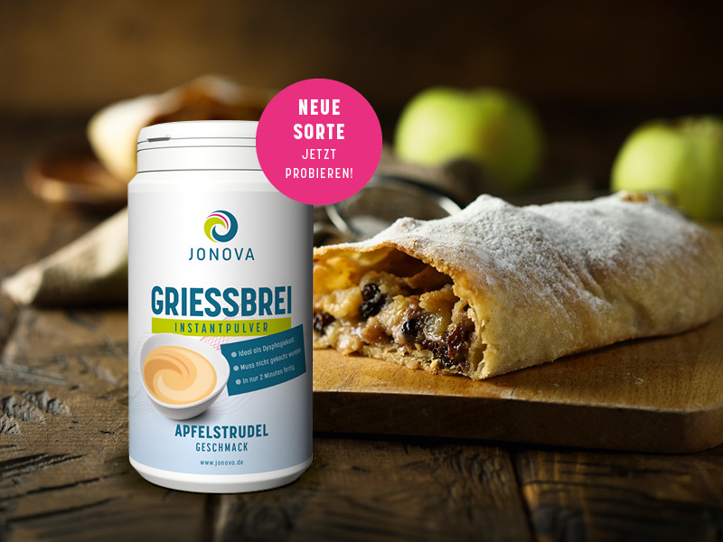Grießbrei Apfelstrudel